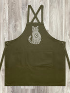 Cat Mandala Jarrah Crossback Apron