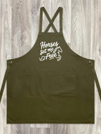 Horses Set Me Free Jarrah Crossback Apron
