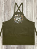 Who Let The Dogs Out? Jarrah Crossback Apron