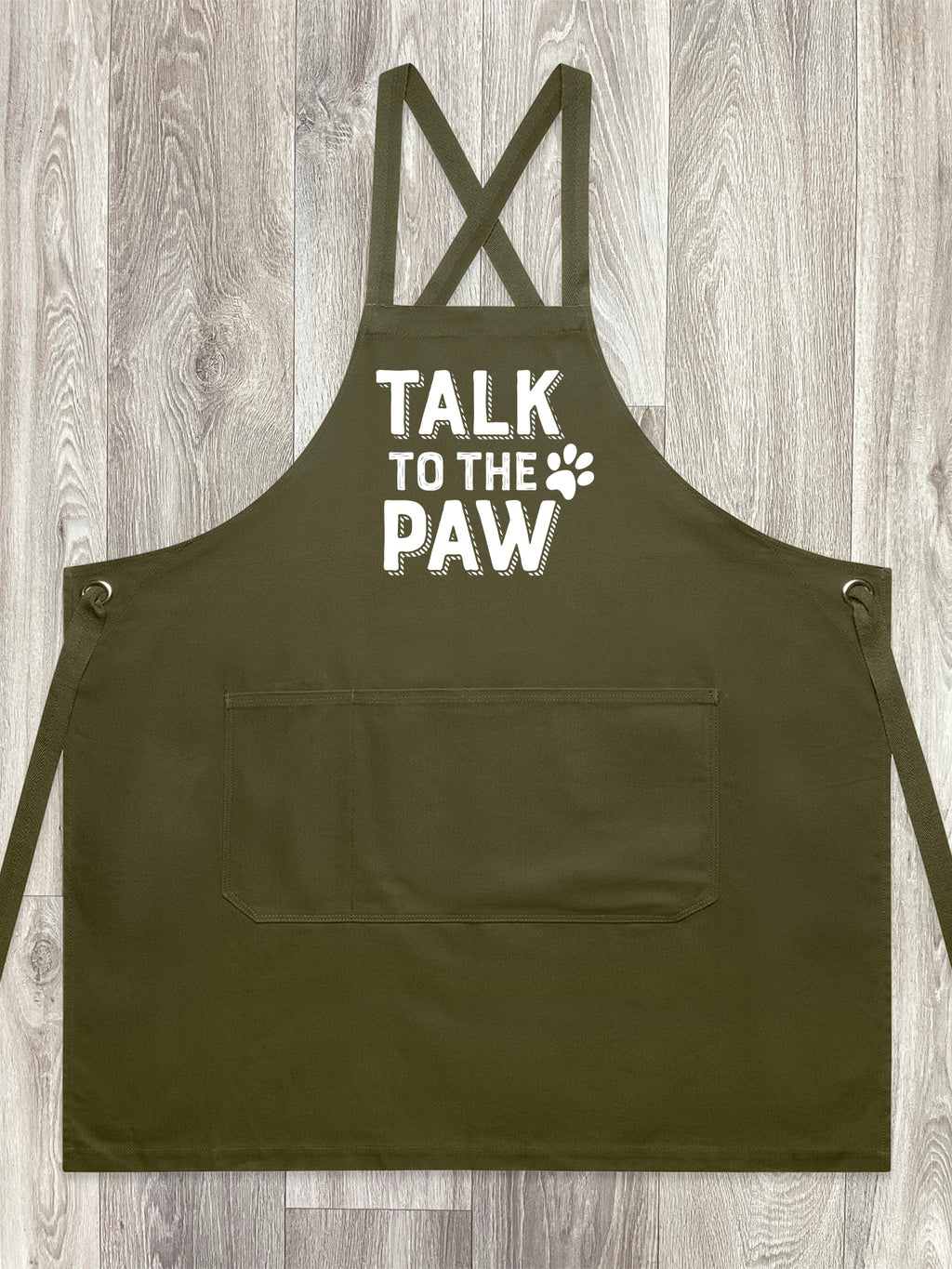 Talk To The Paw Jarrah Crossback Apron