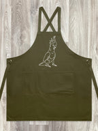 Sulphur-Crested Cockatoo Jarrah Crossback Apron