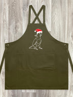 Sulphur-Crested Cockatoo Christmas Edition Jarrah Crossback Apron