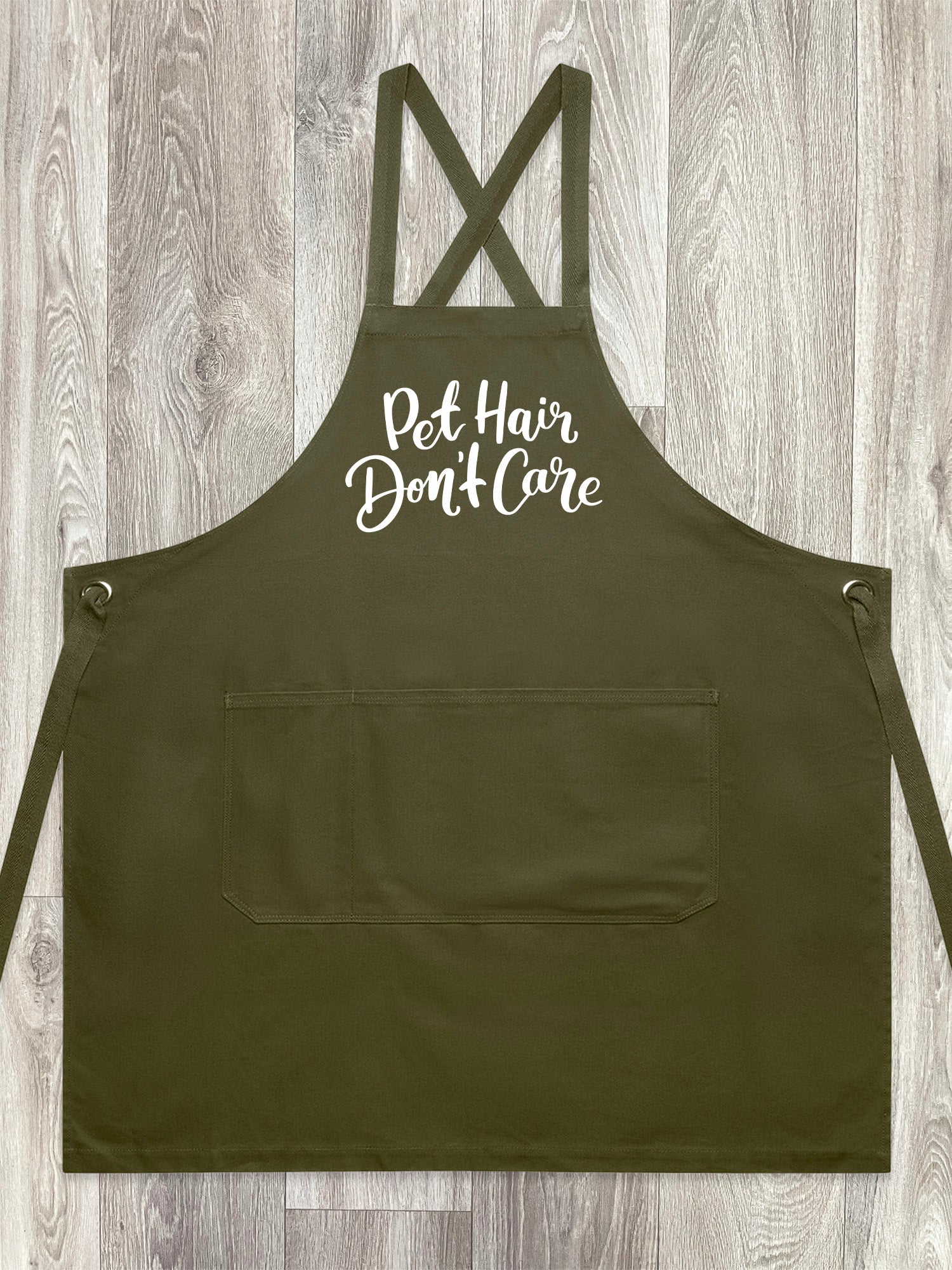 Pet Hair Don't Care Jarrah Crossback Apron