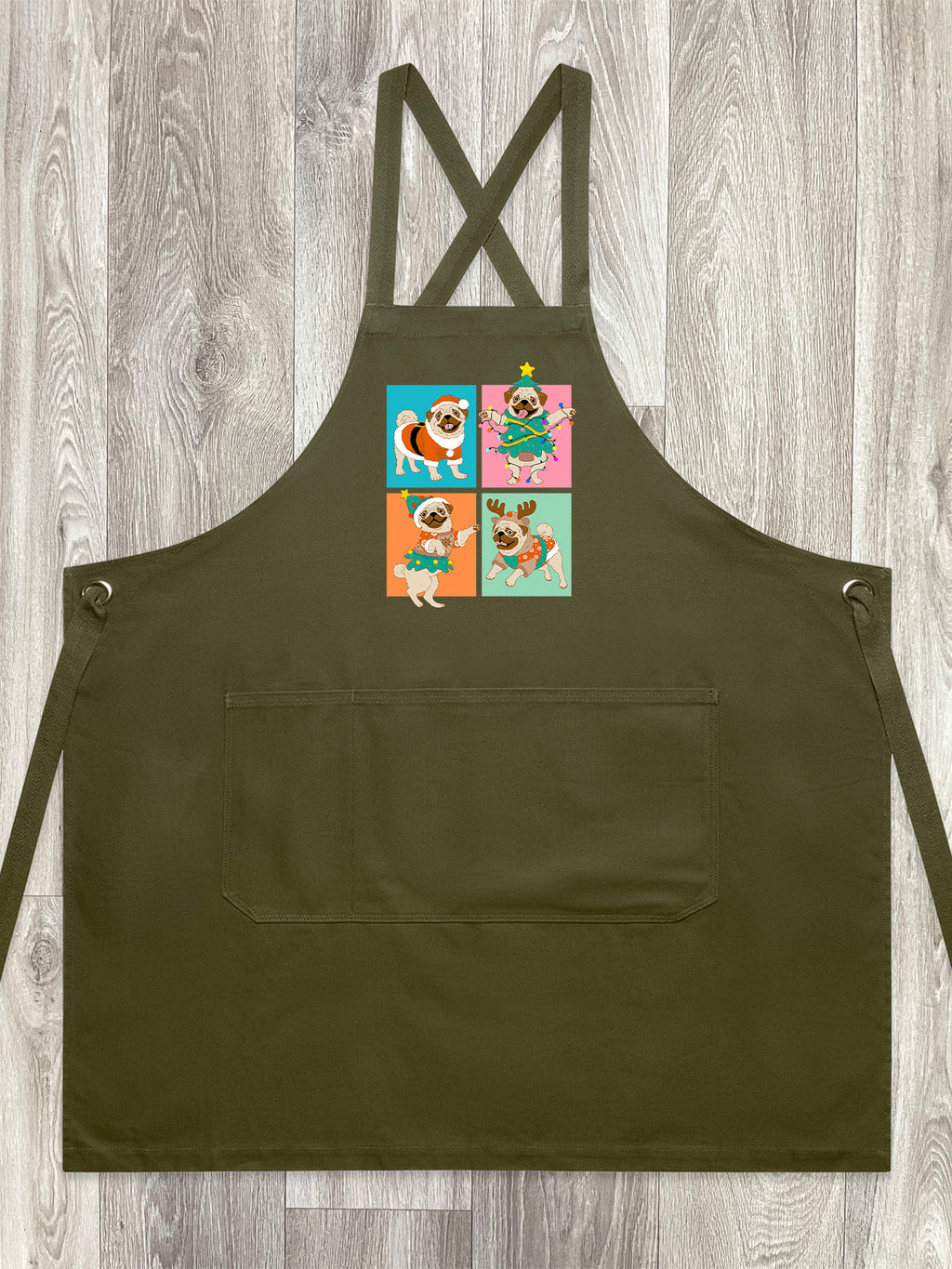 Pugmas Jarrah Crossback Apron