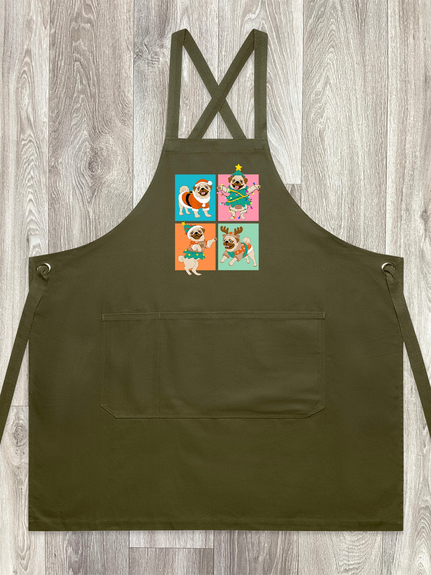 Pugmas Jarrah Crossback Apron