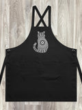 Cat Mandala Jarrah Crossback Apron