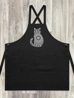 Cat Mandala Jarrah Crossback Apron