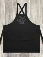 Cool Dog Dad Club Signature Script Jarrah Crossback Apron