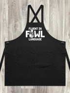 Fluent In Fowl Language Jarrah Crossback Apron