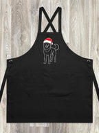 Husky Christmas Edition Jarrah Crossback Apron