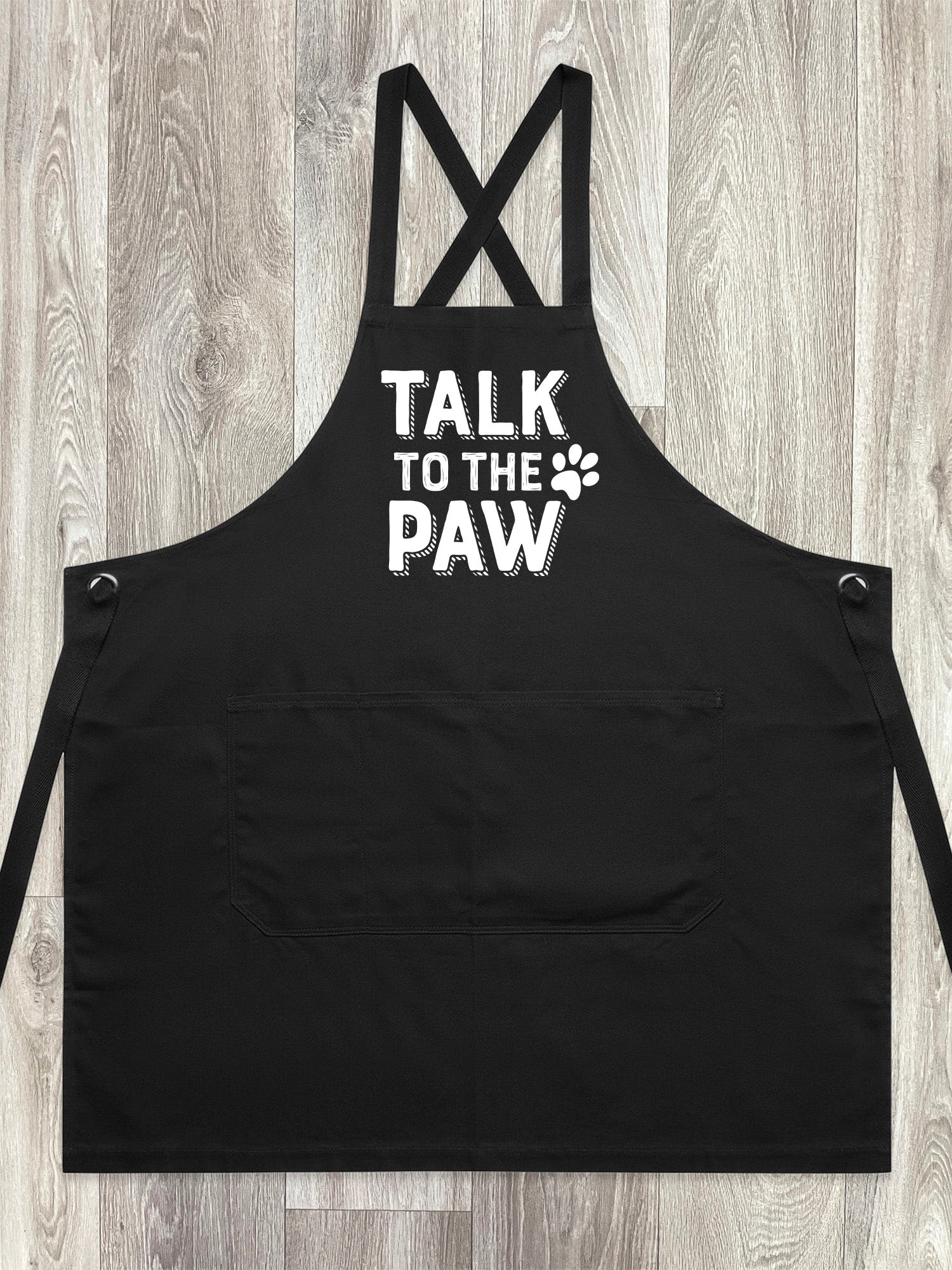 Talk To The Paw Jarrah Crossback Apron
