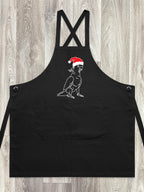 Sulphur-Crested Cockatoo Christmas Edition Jarrah Crossback Apron