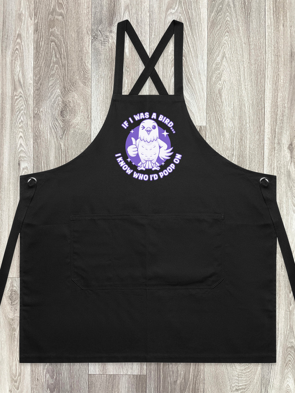 If I Was A Bird Jarrah Crossback Apron