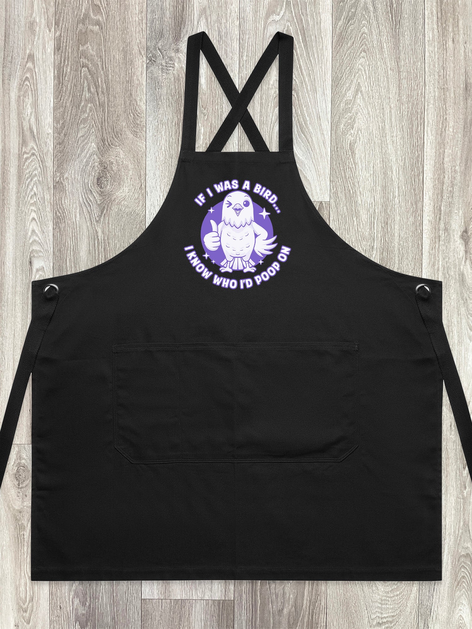 If I Was A Bird Jarrah Crossback Apron