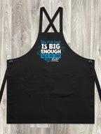 My Fish Tank Is Big Enough Jarrah Crossback Apron