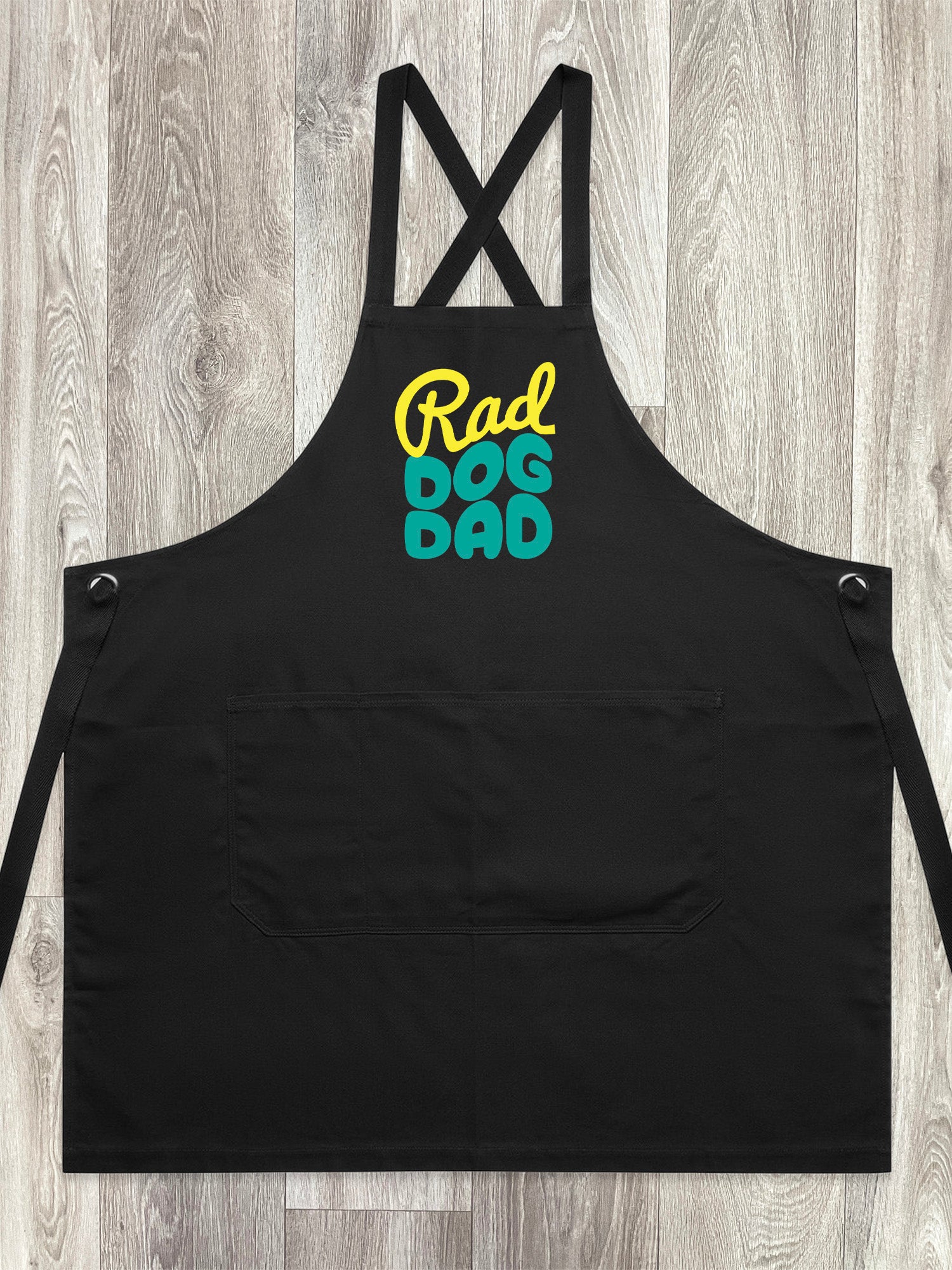 Rad Dog Dad Jarrah Crossback Apron