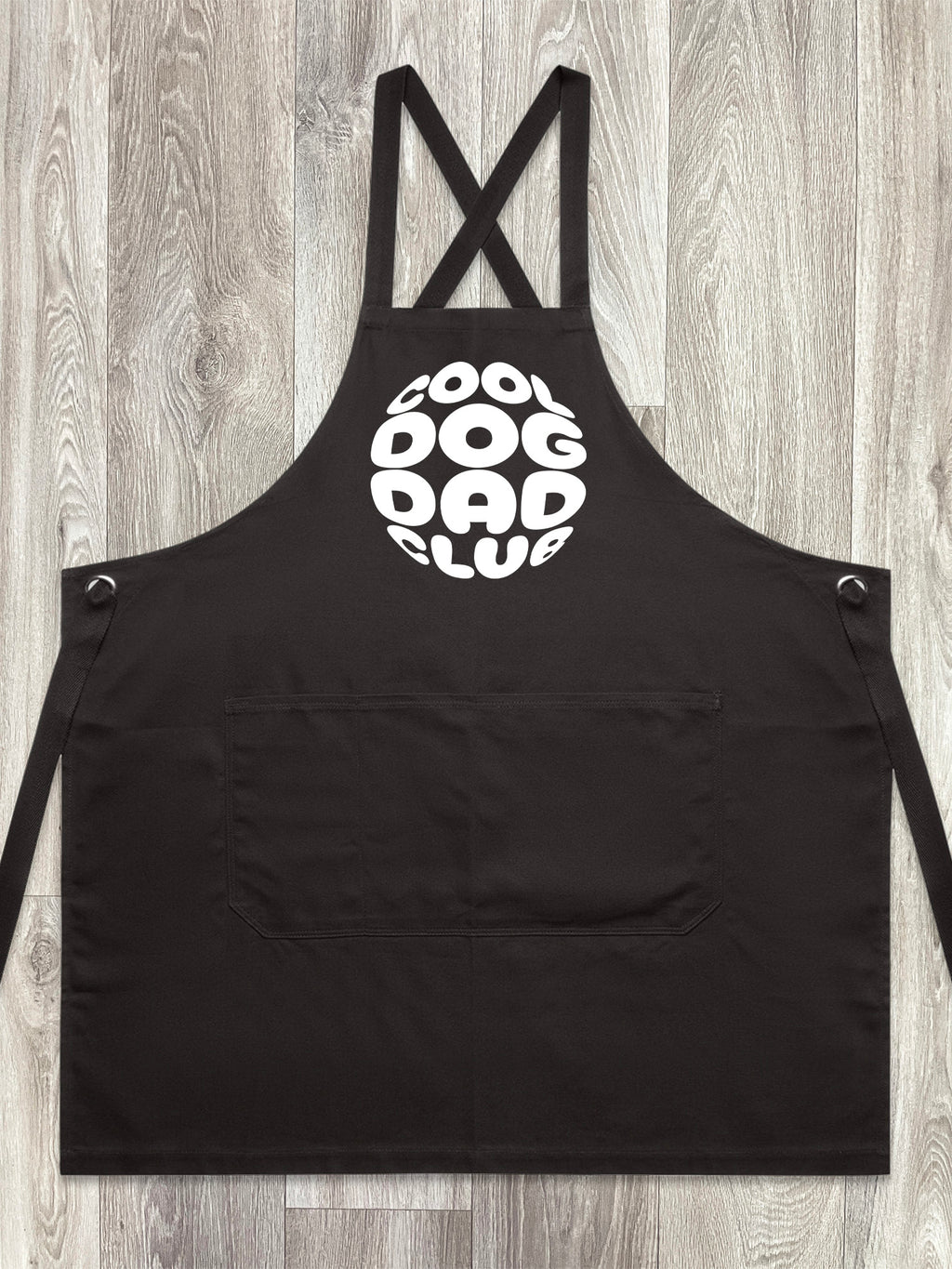 Cool Dog Dad Club Orb Jarrah Crossback Apron