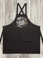 Who Let The Dogs Out? Jarrah Crossback Apron