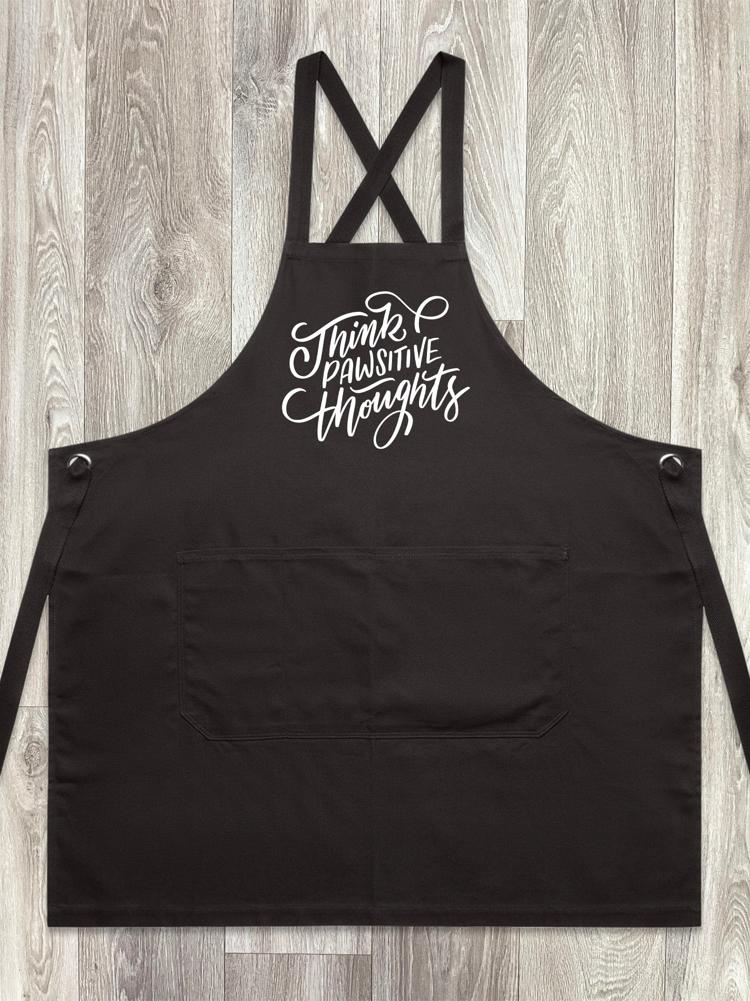 Think Pawsitive Thoughts Jarrah Crossback Apron