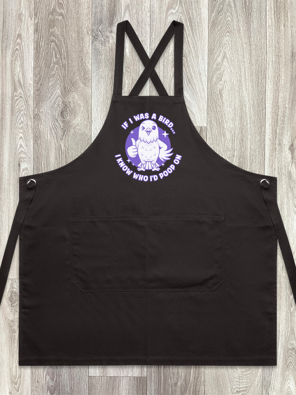 If I Was A Bird Jarrah Crossback Apron