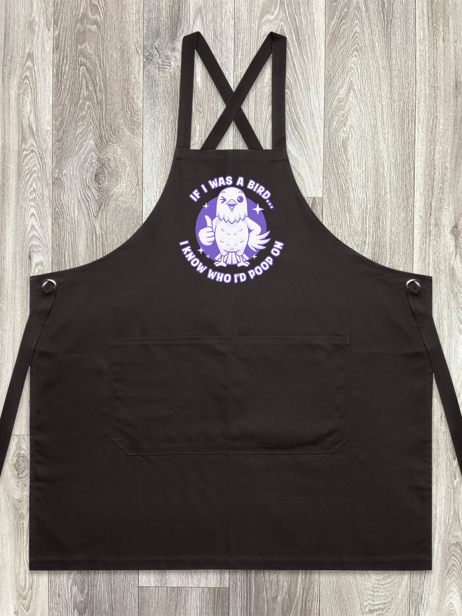 If I Was A Bird Jarrah Crossback Apron
