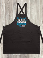 My Fish Tank Is Big Enough Jarrah Crossback Apron