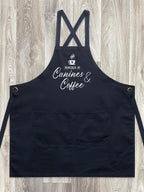 Canines & Coffee Jarrah Crossback Apron