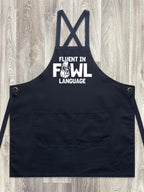 Fluent In Fowl Language Jarrah Crossback Apron