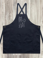 Husky Jarrah Crossback Apron