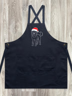 Husky Christmas Edition Jarrah Crossback Apron