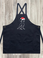 Sulphur-Crested Cockatoo Christmas Edition Jarrah Crossback Apron