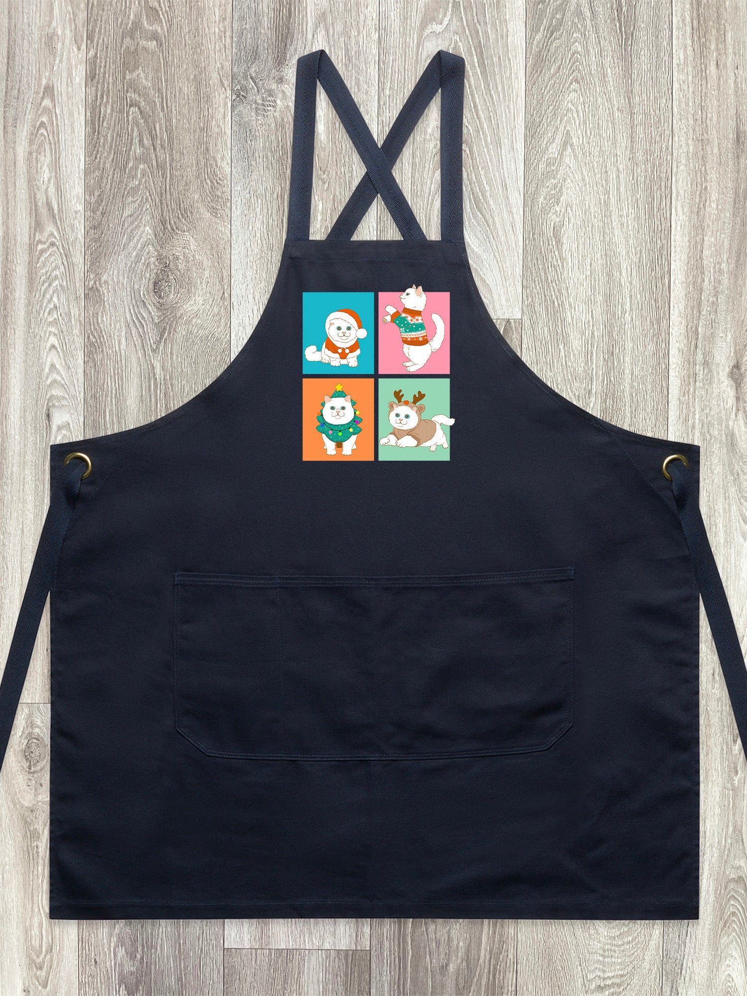 Purrmas Jarrah Crossback Apron