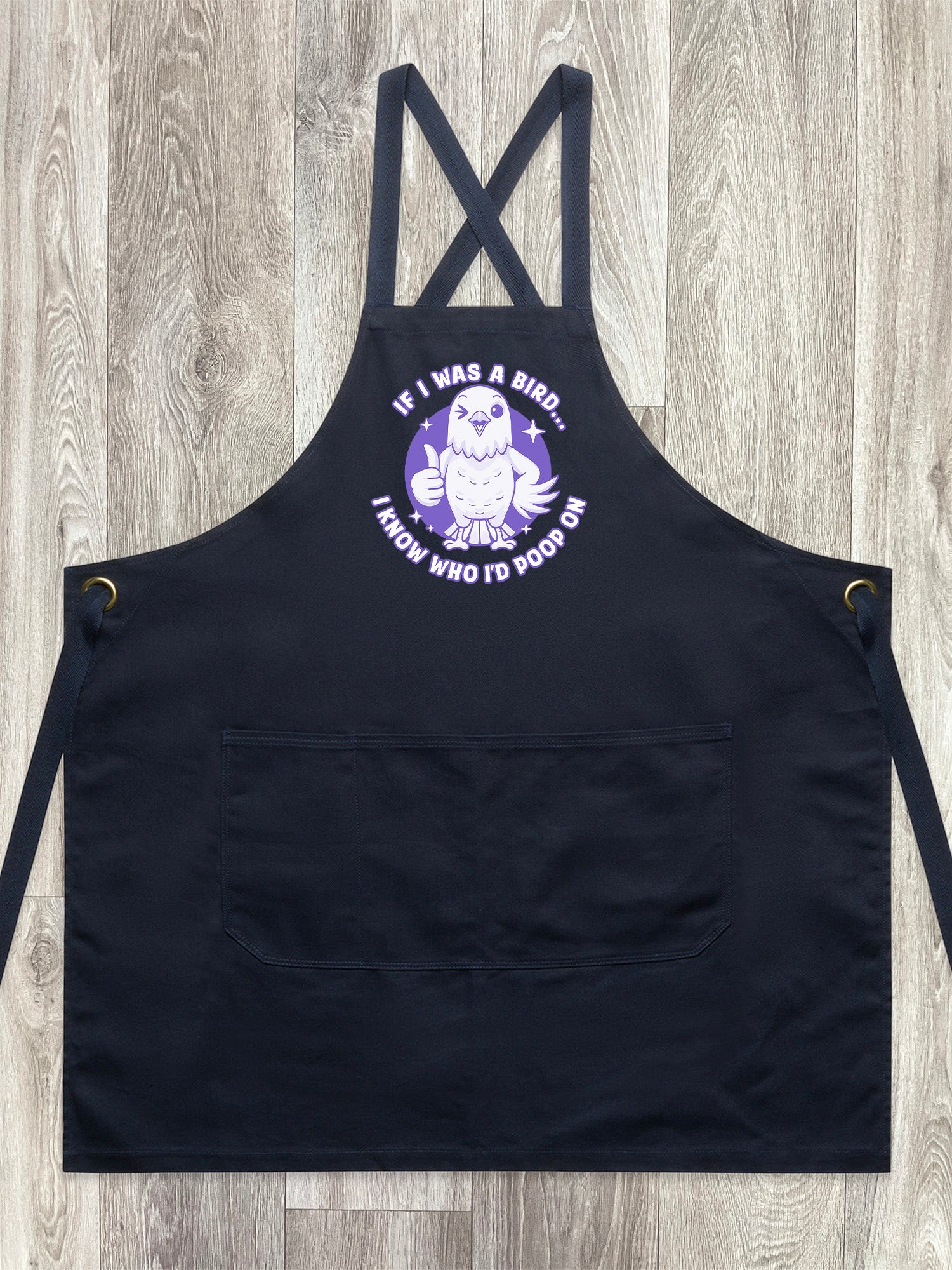 If I Was A Bird Jarrah Crossback Apron