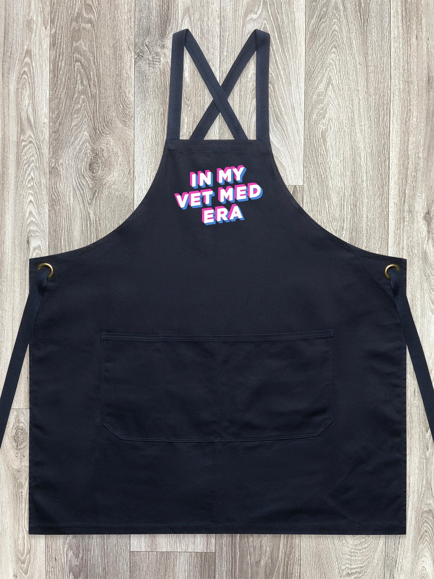 In My Vet Med Era Jarrah Crossback Apron