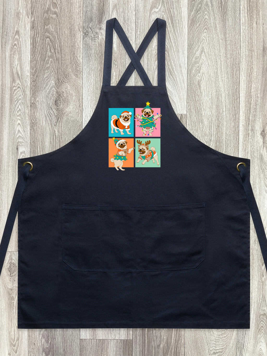 Pugmas Jarrah Crossback Apron