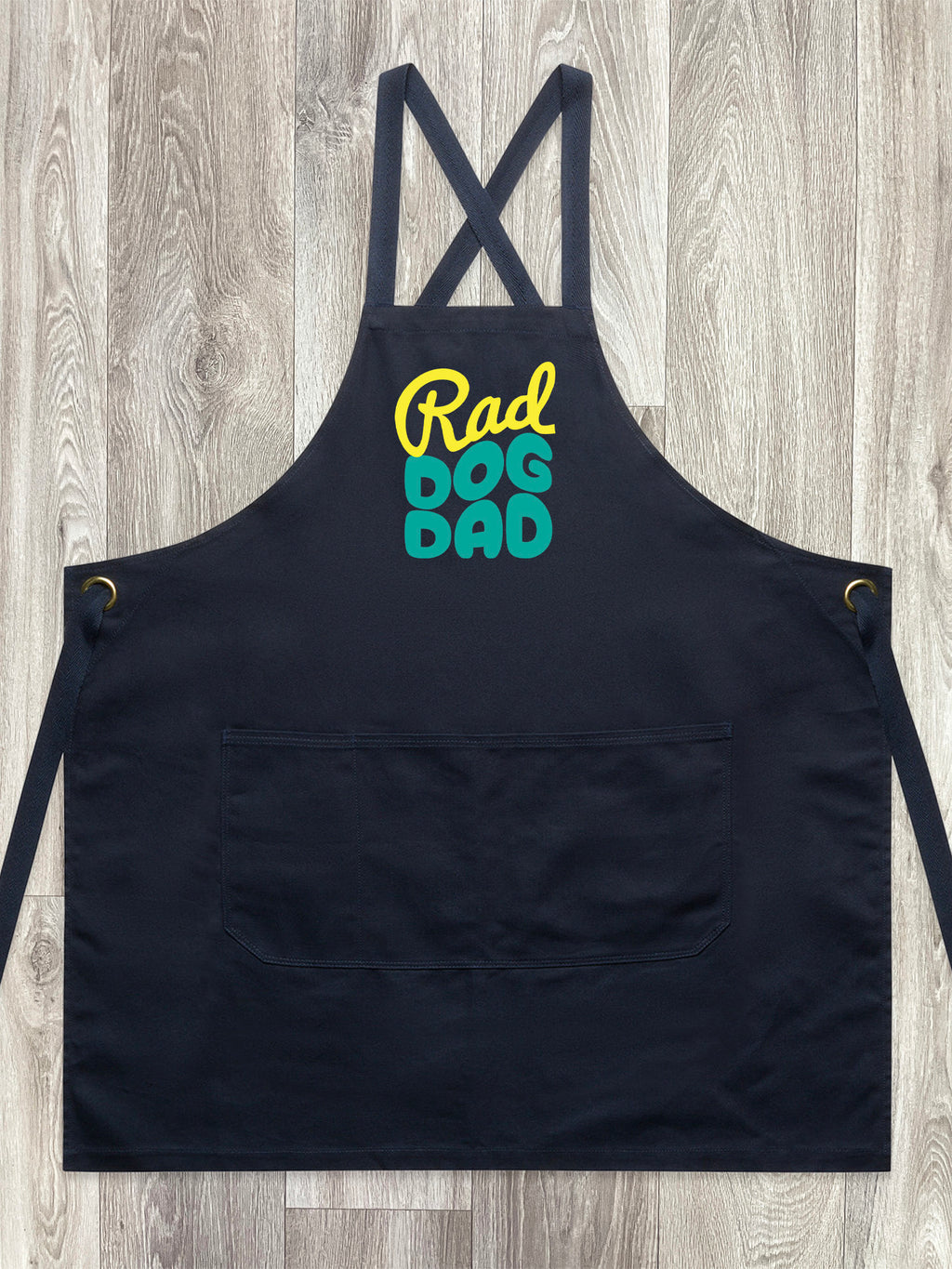 Rad Dog Dad Jarrah Crossback Apron