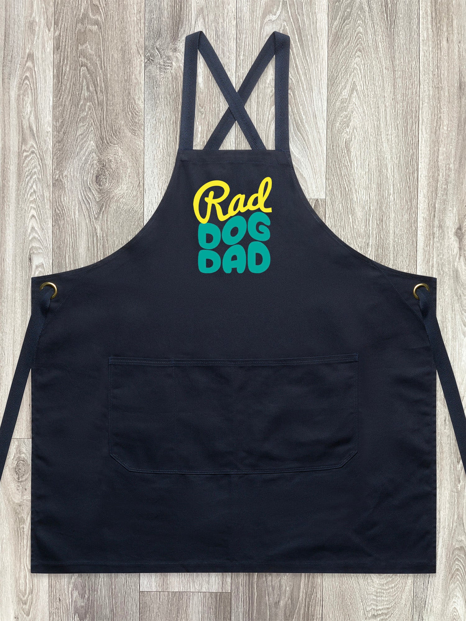 Rad Dog Dad Jarrah Crossback Apron