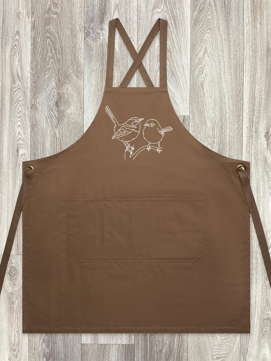 Superb Fairy Wren Jarrah Crossback Apron