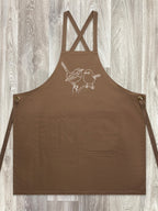 Superb Fairy Wren Jarrah Crossback Apron