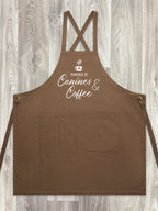Canines & Coffee Jarrah Crossback Apron