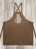 Cat Mandala Jarrah Crossback Apron