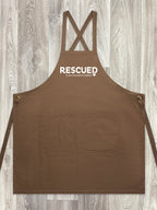 Rescued Is My Favourite Breed Jarrah Crossback Apron