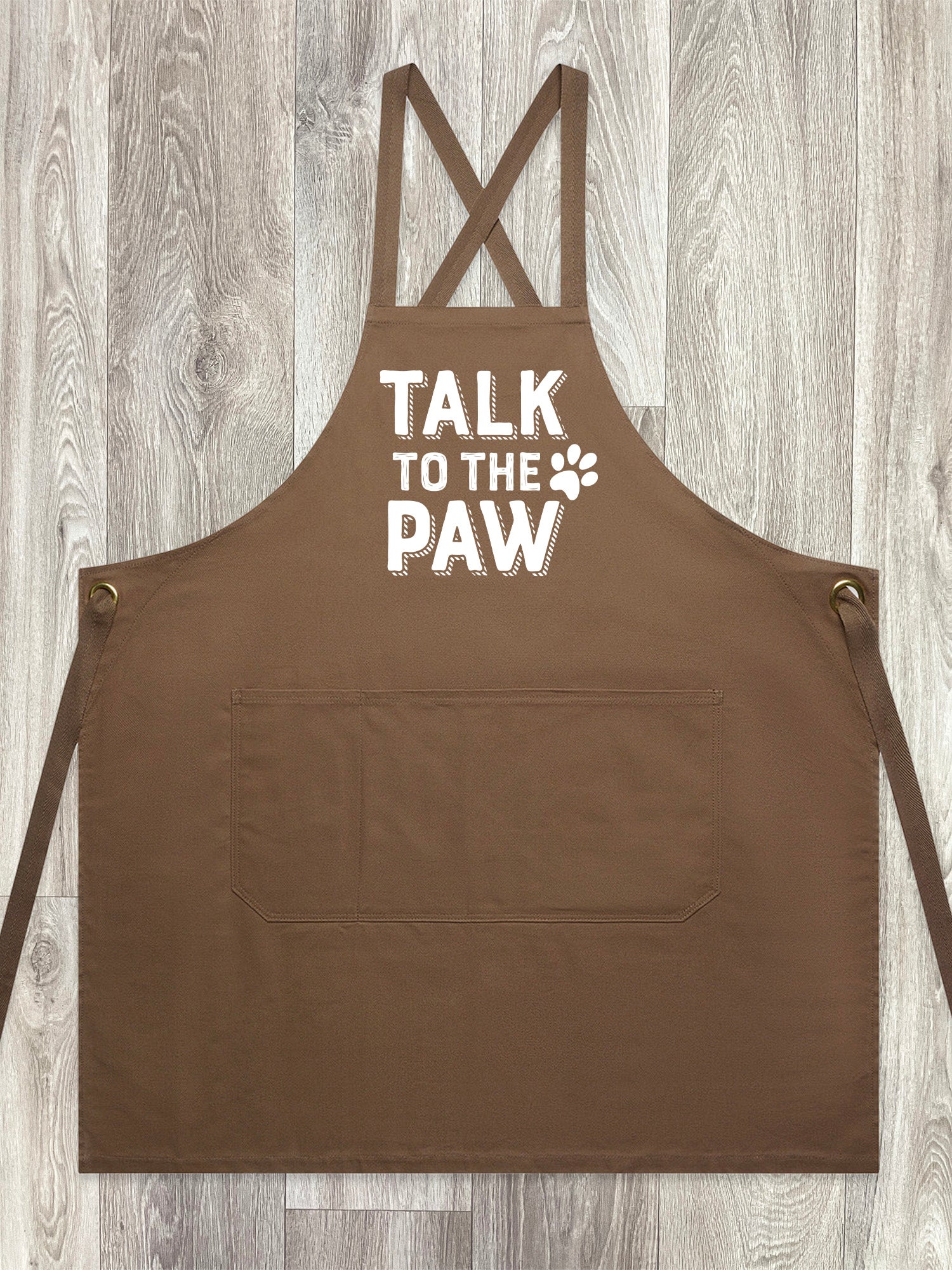 Talk To The Paw Jarrah Crossback Apron