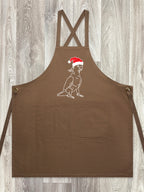 Sulphur-Crested Cockatoo Christmas Edition Jarrah Crossback Apron