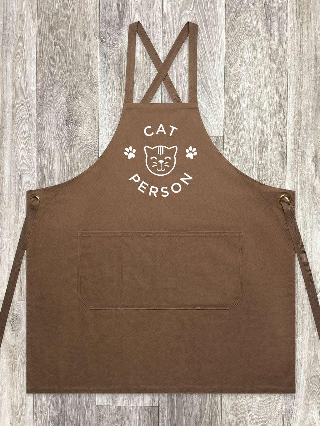 Cat Person Jarrah Crossback Apron