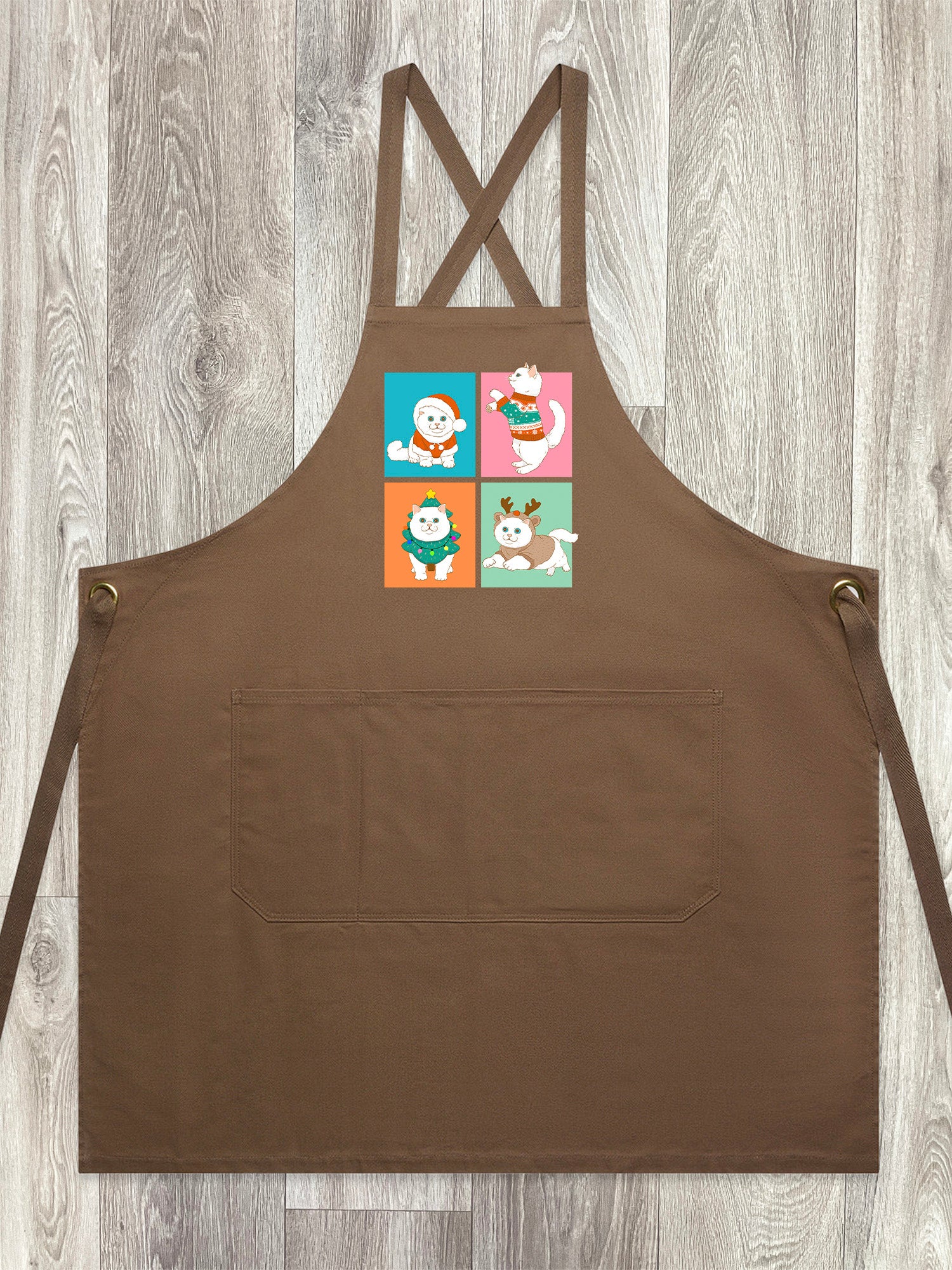 Purrmas Jarrah Crossback Apron