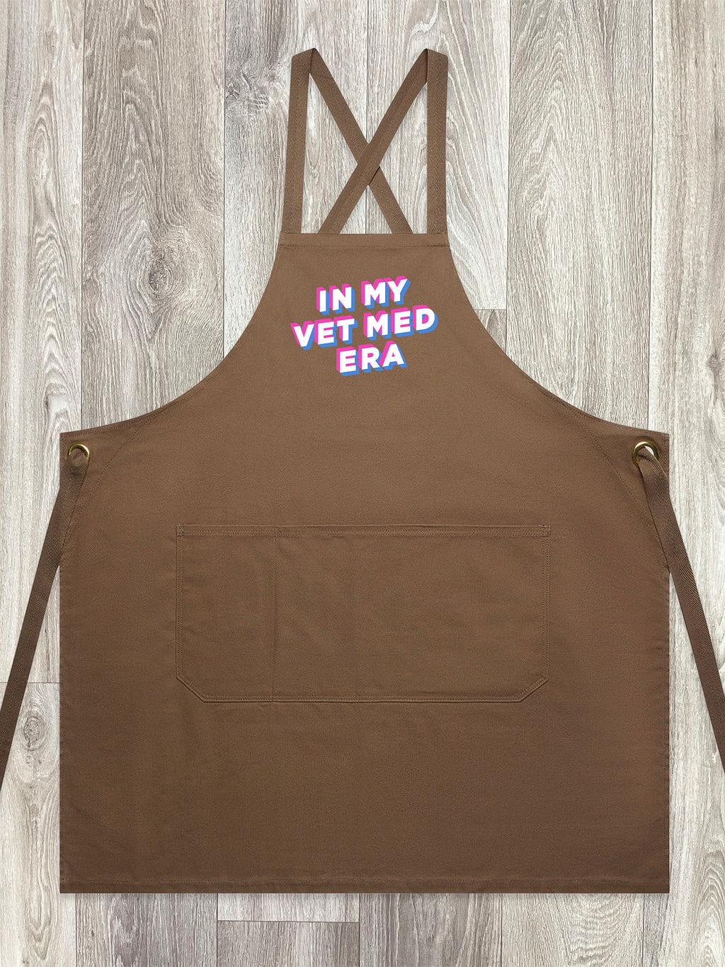 In My Vet Med Era Jarrah Crossback Apron