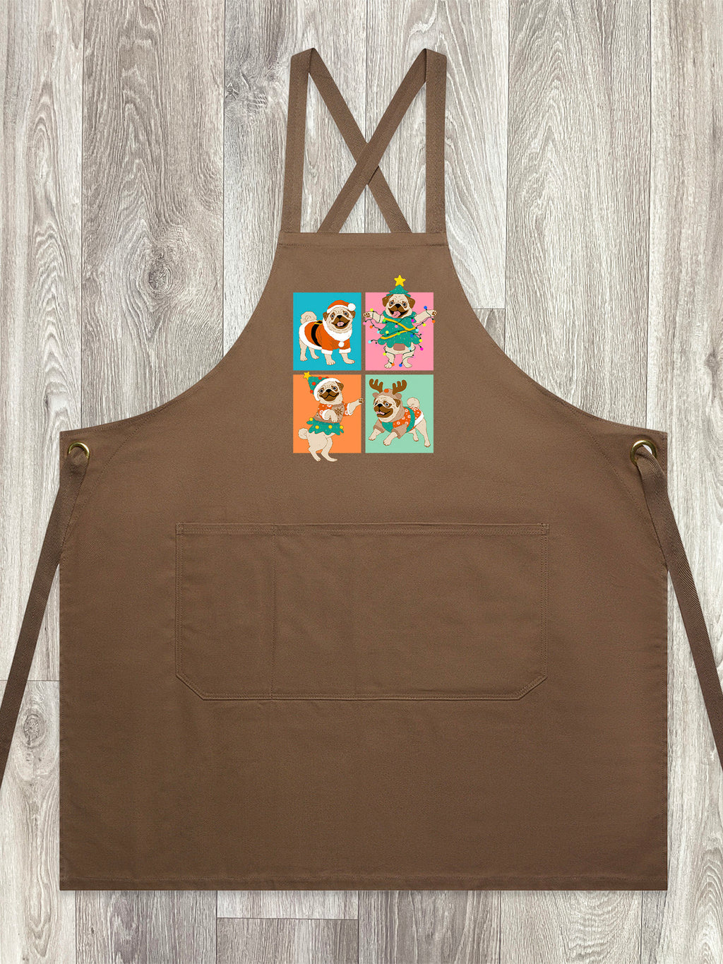 Pugmas Jarrah Crossback Apron