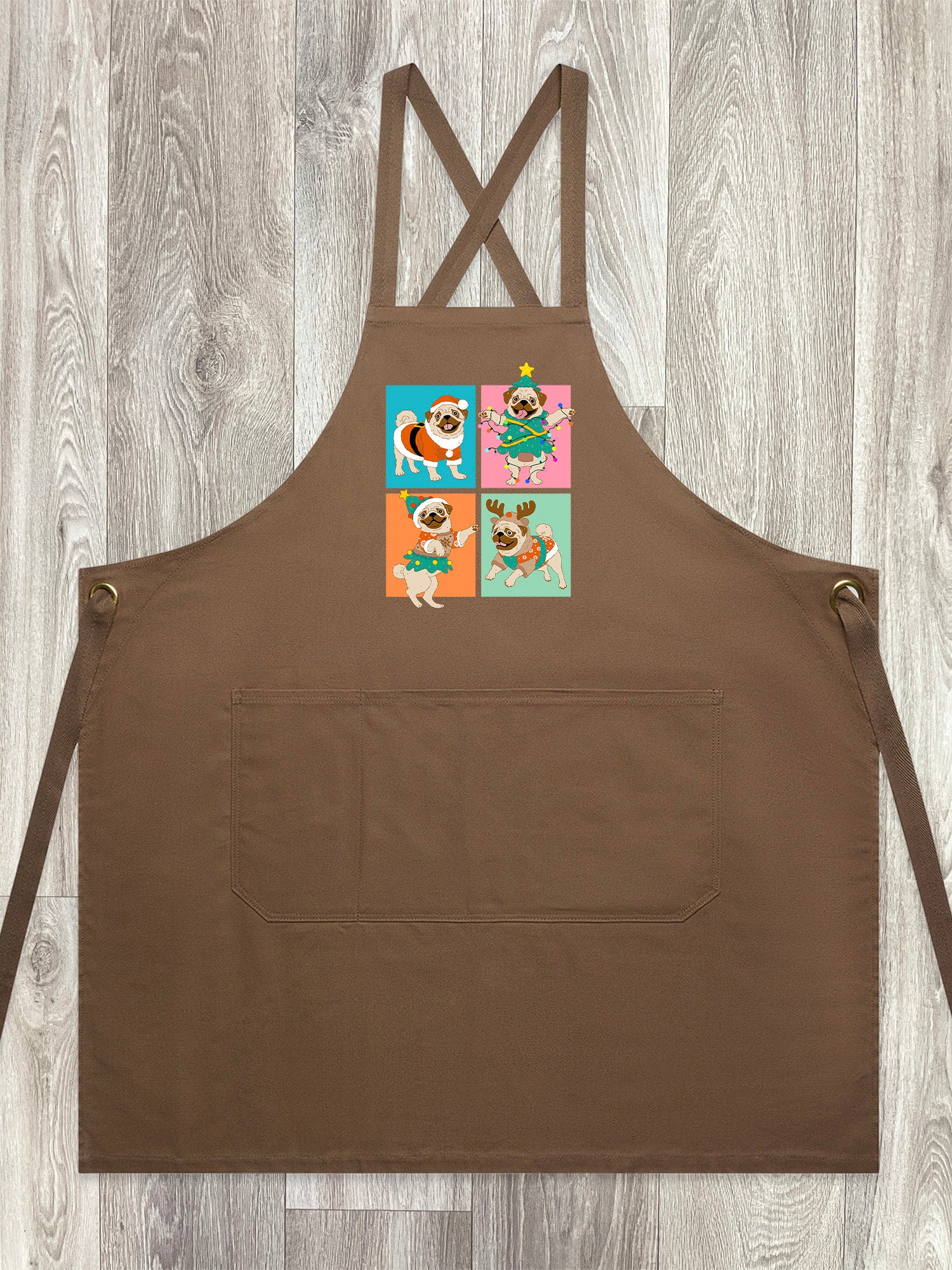 Pugmas Jarrah Crossback Apron