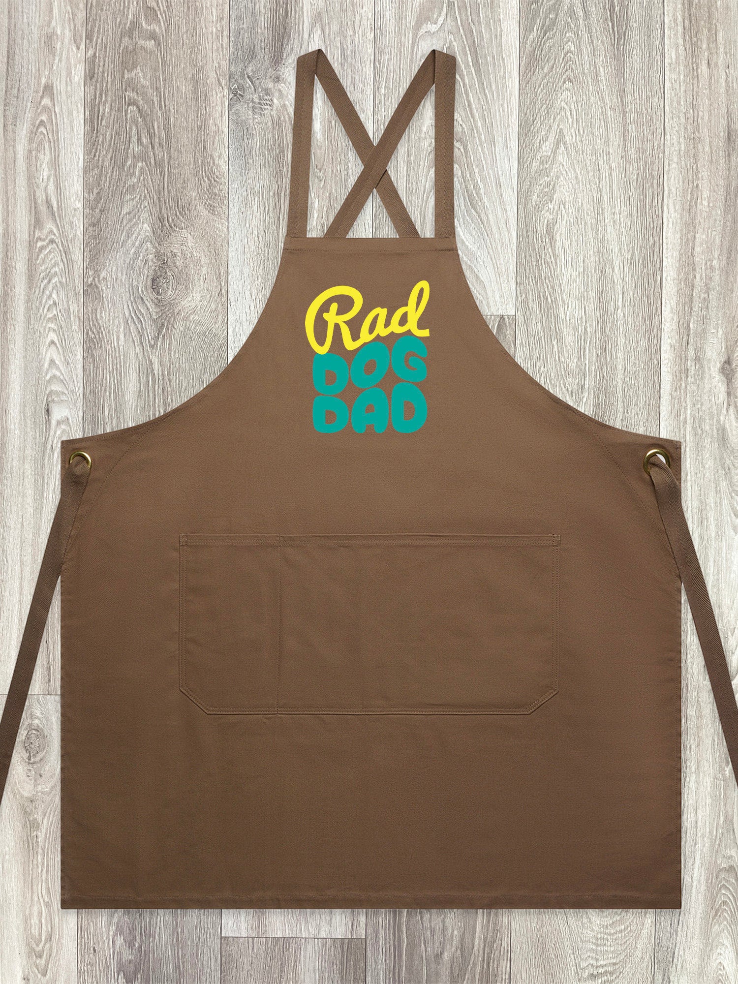Rad Dog Dad Jarrah Crossback Apron